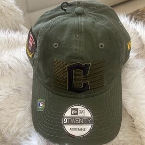 NWT New Era Cleveland Guardians 2023 Armed Forces Day 9TWENTY Adjustable Hat